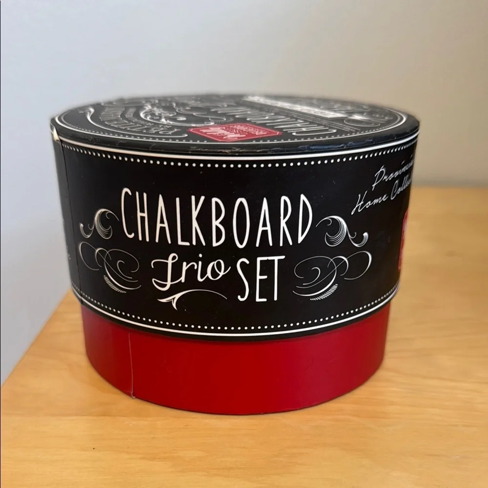 Chalkboard Trio Set